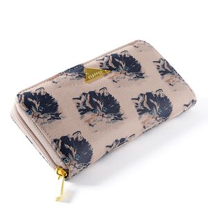 FLAPPER Mofu Neko Long Wallet Beige