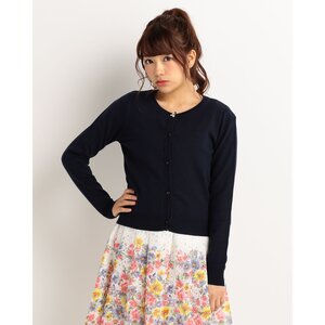 LIZ LISA Bijou Button Cardigan Navy