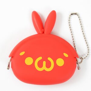 Kaomoji Gamaguchi Silicon Coin Pouches Shobon