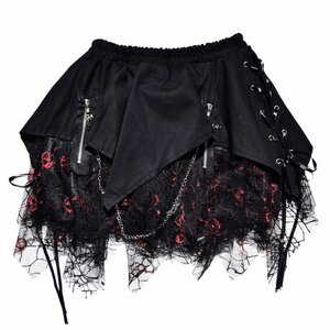 ACDC RAG New Skull Skirt Black