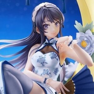 Rascal Does Not Dream of Bunny Girl Senpai Mai Sakurajima: White Chinese Dress Ver. 1/7 Scale Figure