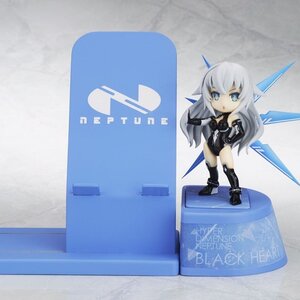 Choco Sta Hyperdimension Neptunia Black Heart Figure w/ Smartphone Stand