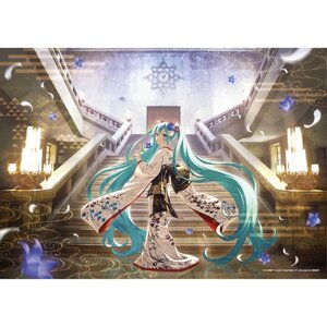 Korin Kimono Miku Poster