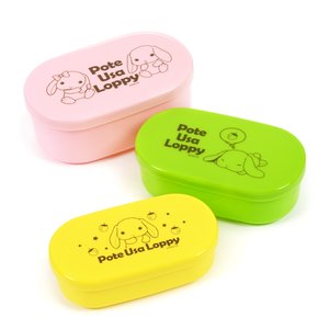 Amuse Characters 3-Piece Lunch Set Pote Usa Loppy