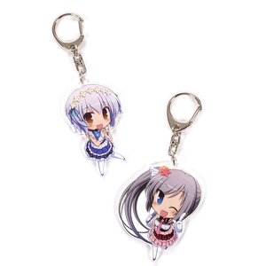 August Live! 2016 Natsumi & Senri Acrylic Keychain Charm Set