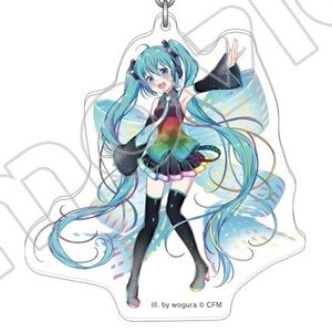 Vocaloid Hatsune Miku Big Acrylic Keychain Charm Collection Wogura Ver.