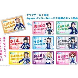 Love Live! Sunshine!! You Can Choose! Aqours Member Badge Set