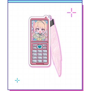 Needy Streamer Overload Feature Phone Acrylic Key Chain OMGkawaiiAngel [Pre-order]
