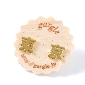 gargle Tokyo Earrings Gold