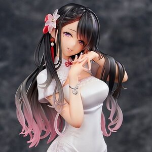 Mai Okuma Illustration Iyashikei White Chinese Dress Onee-San Non-Scale Figure