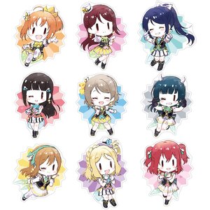 Love Live! Sunshine!! Aqours 6th LoveLive! ～KU-RU-KU-RU Rock 'n' Roll TOUR～＜WINDY STAGE＞ Trading Mask Charm