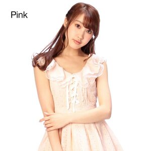 LIZ LISA Big Sleeve Cambric Shirt Pink