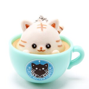 Latte Kitten Coffee Straps: Appearance of Latte Piyo Tiga