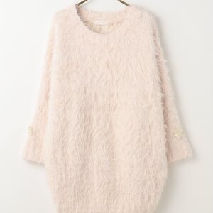 LIZ LISA Cozy Knit Dress Pink