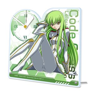 Code Geass: Lelouch of the Rebellion Acrylic Clock C.C. [Pre-order]