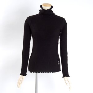 E Hyphen World Gallery BonBon Moonlight night Turtleneck Black