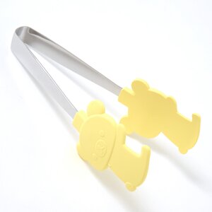 Rilakkuma Kitchen & Chara Gohan Tongs Yellow