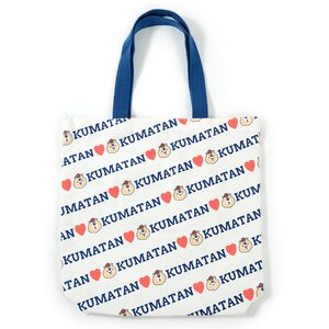 Kumatan Odekake Tote Bag Navy