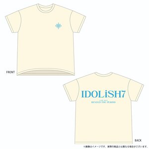 IDOLiSH7 the Movie LIVE 4bit BEYOND THE PERiOD Big Silhouette T-Shirt Collection IDOLiSH7