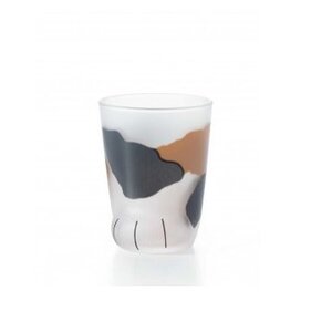 coconeco Kitten Glass Cup Collection Calico Cat