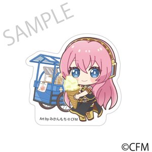 Sakura Miku x Hirohako Ultra-thick Acrylic Chibi Characters Hirosaki 2025 Megurine Luka Art by Mikanmochi [Pre-order]