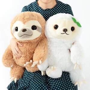 Namakemono no Mikke Sloth Plush Collection (Big) Complete Set + Mini Plushie