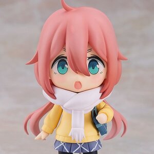 Nendoroid Laid-Back Camp Nadeshiko Kagamihara: School Uniform Ver.