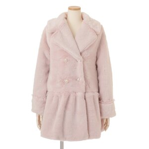 LIZ LISA Sailor Fur Coat Pink