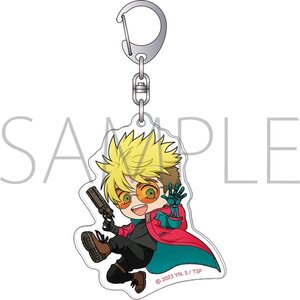 Trigun Stampede Chibi Character Acrylic Keychain Vash
