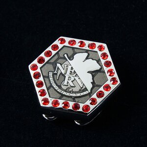 Evangelion x Swank NERV Logo Button Cover Set