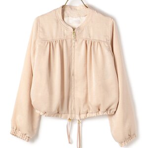 LIZ LISA Vintage Satin Blouson Pink