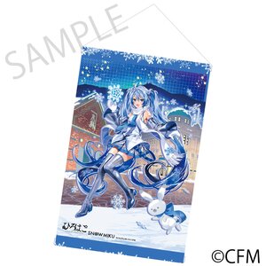 Snow Miku x Hirohako Tapestry Hakodate Art by Murakami Yuichi [Pre-order]