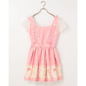 LIZ LISA Tropical Juice Dress Pink