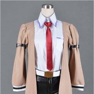 Steins;Gate Kurisu Makise Regular Outfit Cosplay Set (Men’s) S (Men)