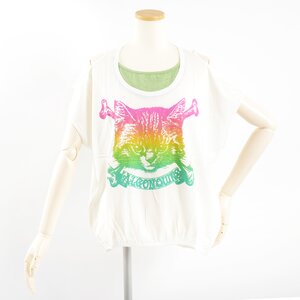 ALGONQUINS Bare Shoulder Pullover Off-white