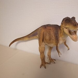 Dinotales Tyrannosaurus: Brown Color Soft Vinyl Figure