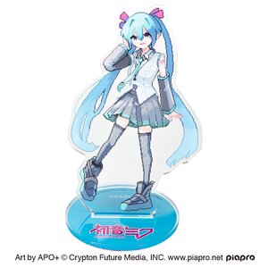 Hatsune Miku Acrylic Stand Art by APO+