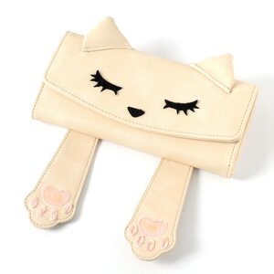 Peek-a-Boo Pooh-chan Long Wallet Ivory