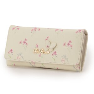 LIZ LISA Butterfly Flower Long Wallet Pink