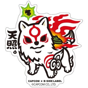 Capcom x B-Side Label Okami Sticker Collection Amaterasu