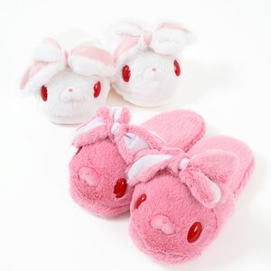 Chax GP Hanyo Usagi Fluffy Slippers 2-Pair Set