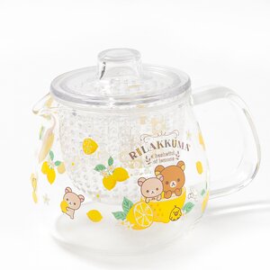 A Basketful of Lemons Rilakkuma Heat-Resistant Glass Pot