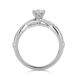 Evangelion Spear of Longinus Silver Solitaire Ring JP 5