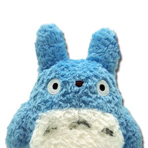 Fluffy Med. Totoro - blue - 8 Totoro Medium