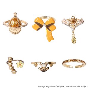 MAYLA Puella Magi Madoka Magica Iconique Story Ring Objet Mami Tomoe