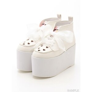 Swankiss Picnic Platform Sneakers White M