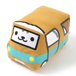 Neko Atsume Big Cardboard Bus Plush Collection Mack