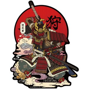 Capcom x B-Side Label Monster Hunter: World Sticker Armored Warrior