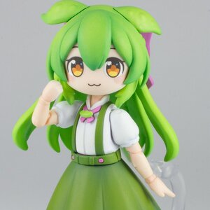 Plafia Tohoku Zunko/Zundamon Project Ojosama Zundamon 1/12 Scale Plastic Model Kit