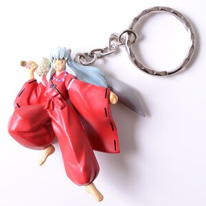 Inuyasha w/ Tessaiga in Action 3D Keychain